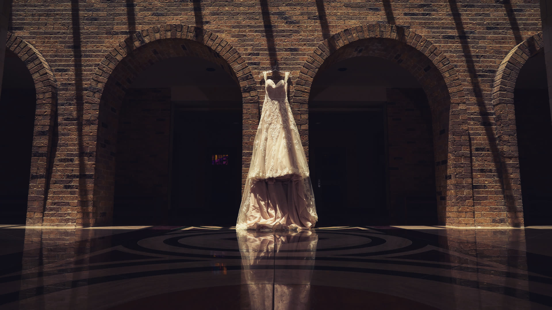The dress, before.